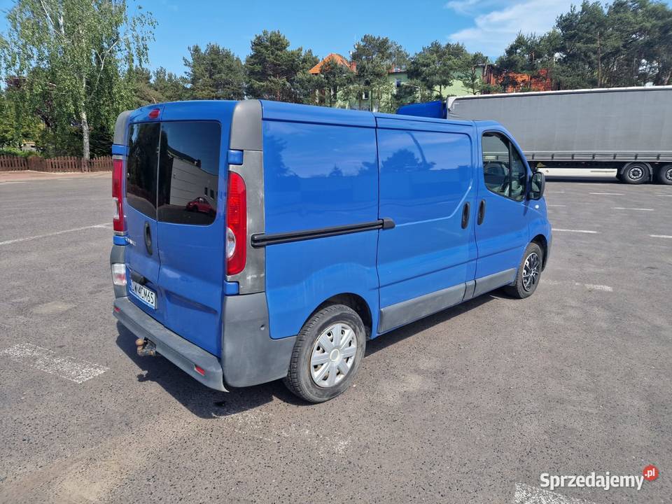 Renault Trafic 20 DCI blaszak 2009 Rok produkcji 2009