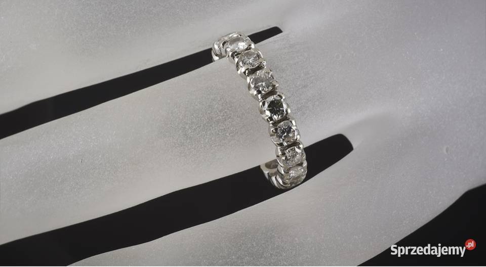 Obrączka ETERNITY Warszawa sprzedam