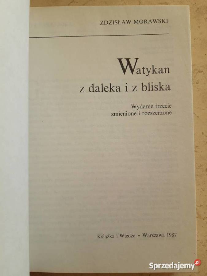 Watykan z daleka i bliska Zdzisław Morawski 1987 Bielsko-Biała