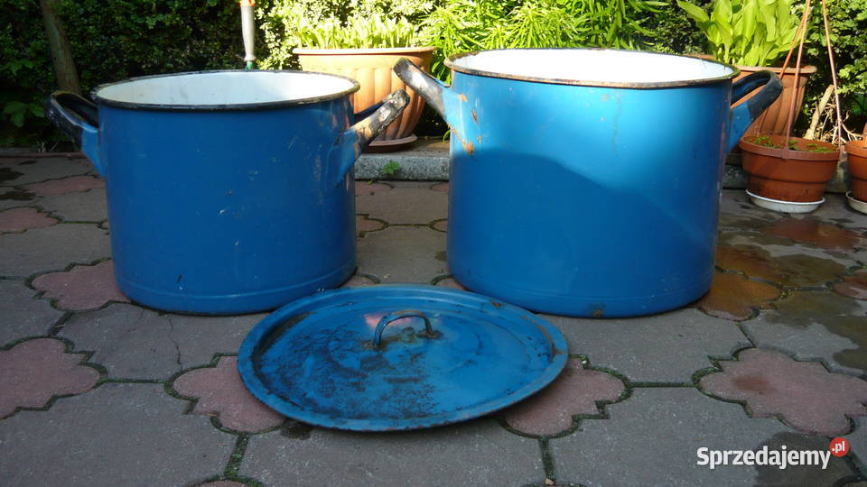 Kocioł stary ocynkowany emaliowany ocynk gar podlaskie Sokółka