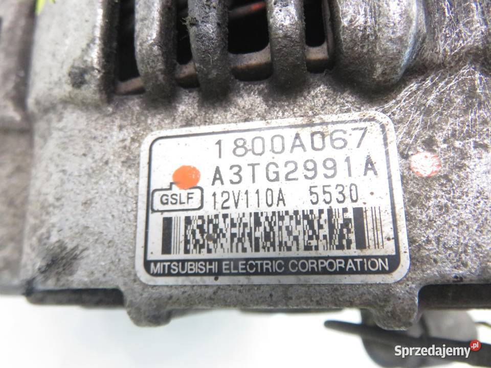 ALTERNATOR MITSUBISHI OUTLANDER I 20 A3TG29991A