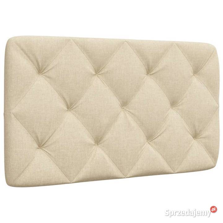 Poduszka na wezgłowie kremowa 90 tkanina4019203 Warszawa