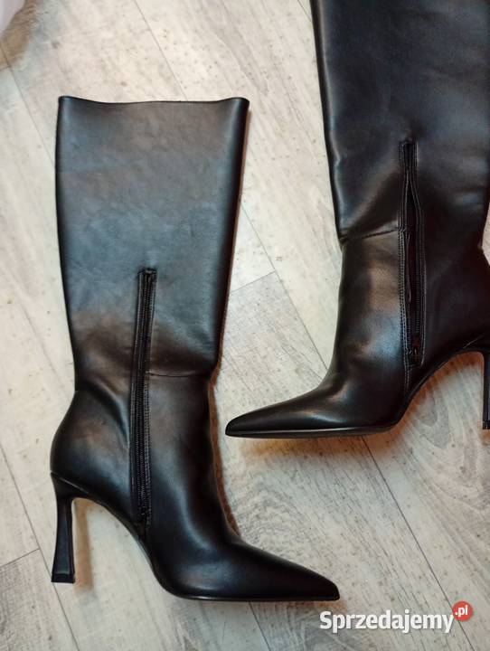 41 ASOS Design Czarne kozaki wieczorowe z Kraków