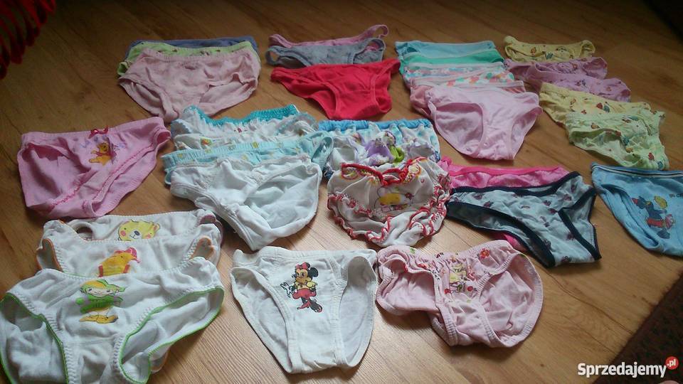 majtki dziewczęce 34 par