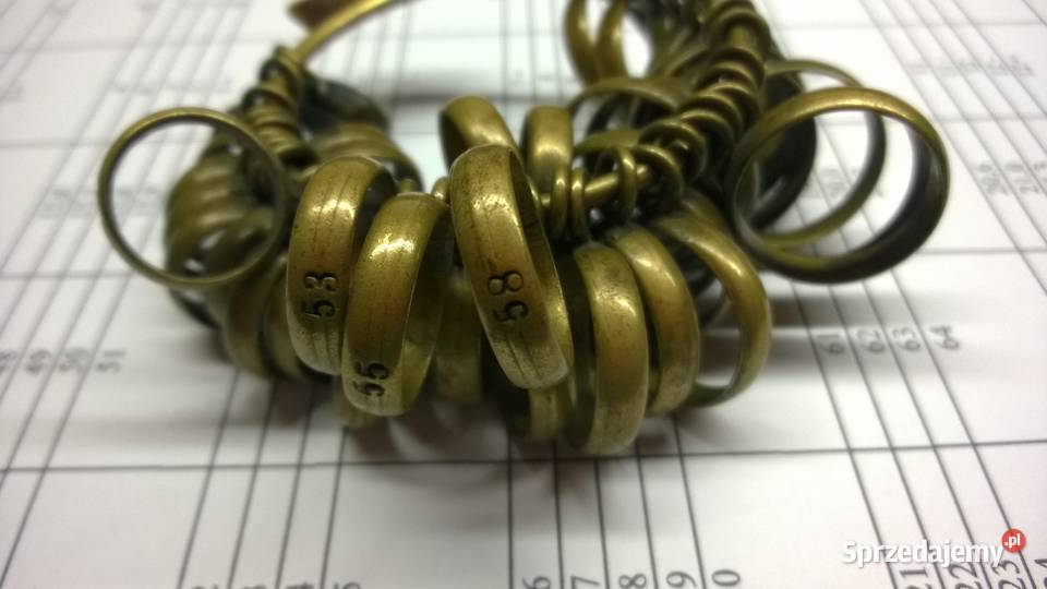 przyrząd jubilera pomiar palca