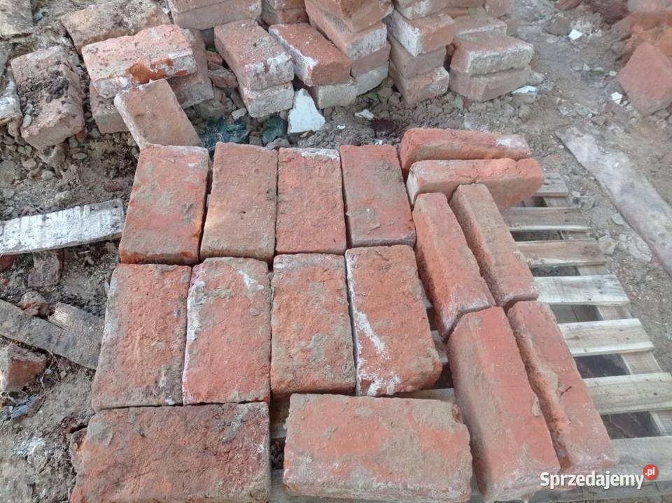 Cegła rozbiórkowa pruskado renowacji zabytków warmińsko-mazurskie Sokolica