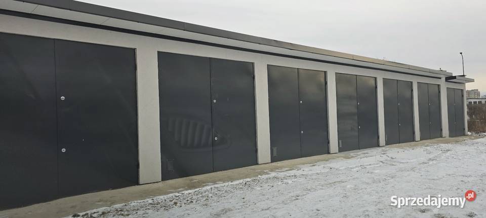 Garaż w Sosnowcu na Bohaterów Monte Cassino