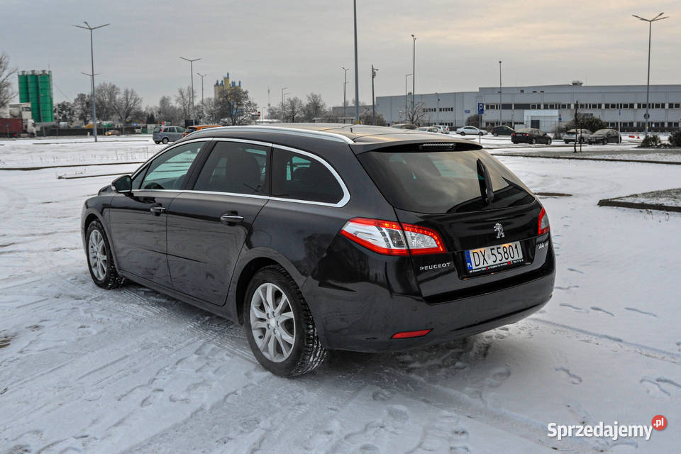 Peugeot 508 16T 2013 r Bezwypadkowy Skóry Wrocław