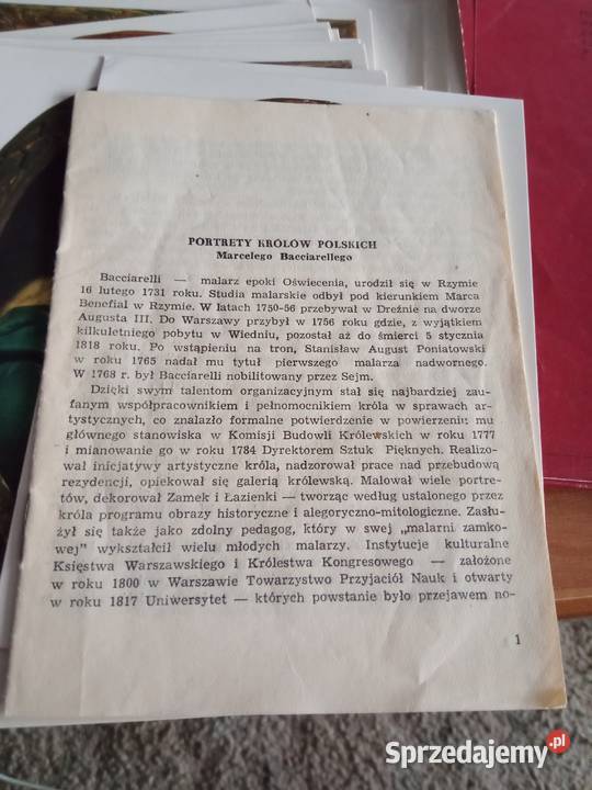 Portrety Królów Polskich Marcelego Bacciarellego