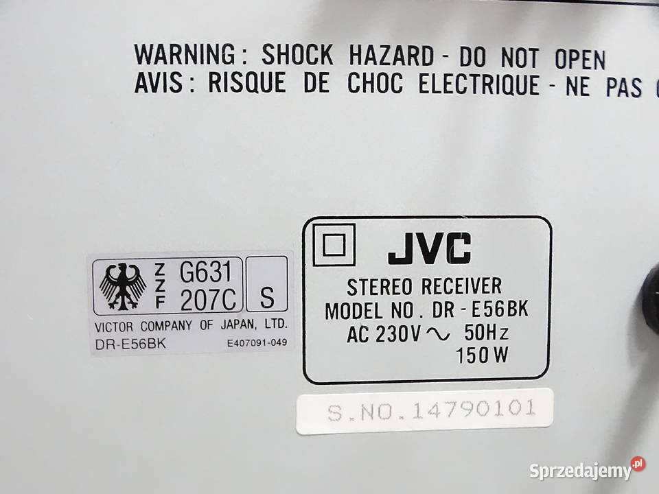 Wieża JVC DRE56BK XLE56BK Segmentowa Korektor lubelskie