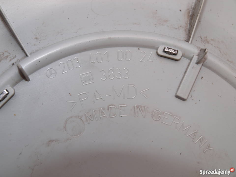 Mercedes kołpak 15 oryginalny 1 sztuka Mercedes-Benz (oryginalne) Kalisz