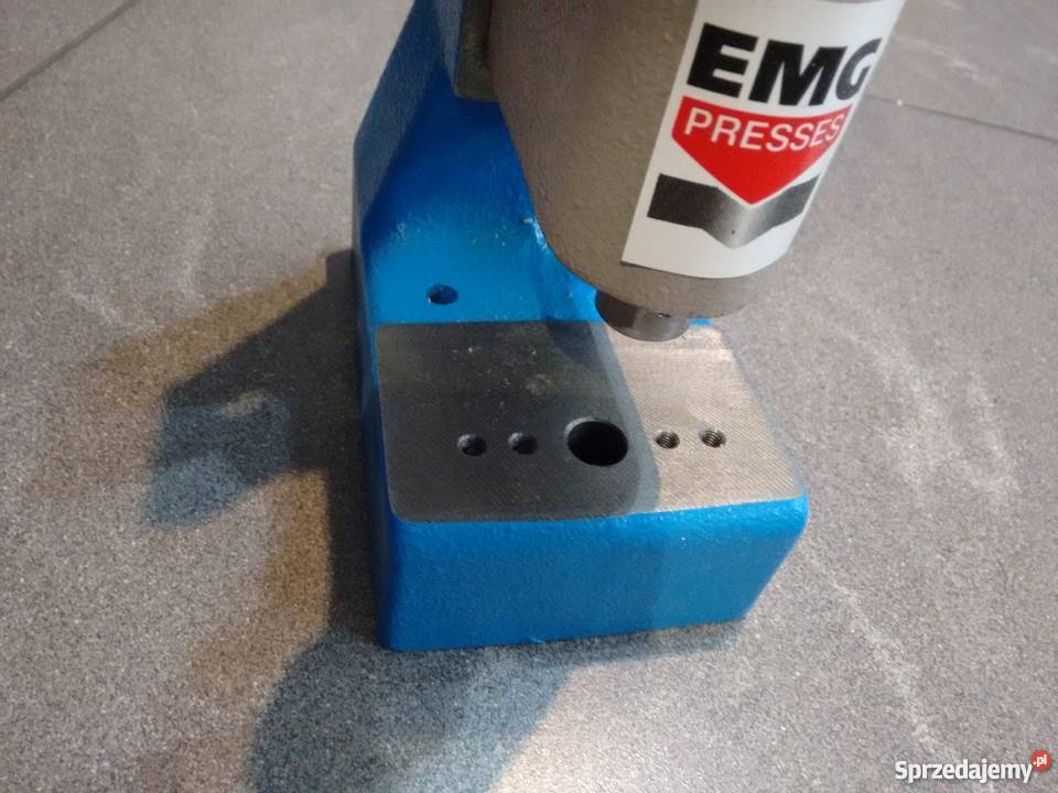 Prasa ręczna kolanowa 500 EMG skok 50mm wysoka łódzkie Radomsko