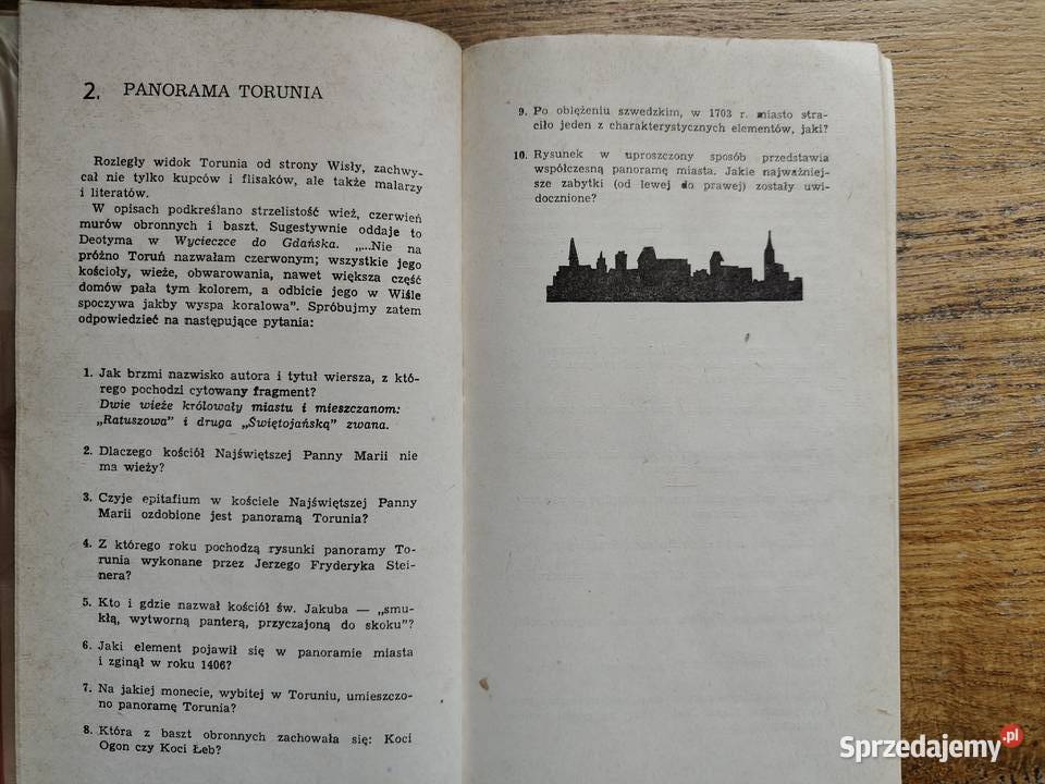 250 zagadek o Toruniu Jerzy Marchewka ISBN 8370034217 Książki i Podręczniki Kraków sprzedam