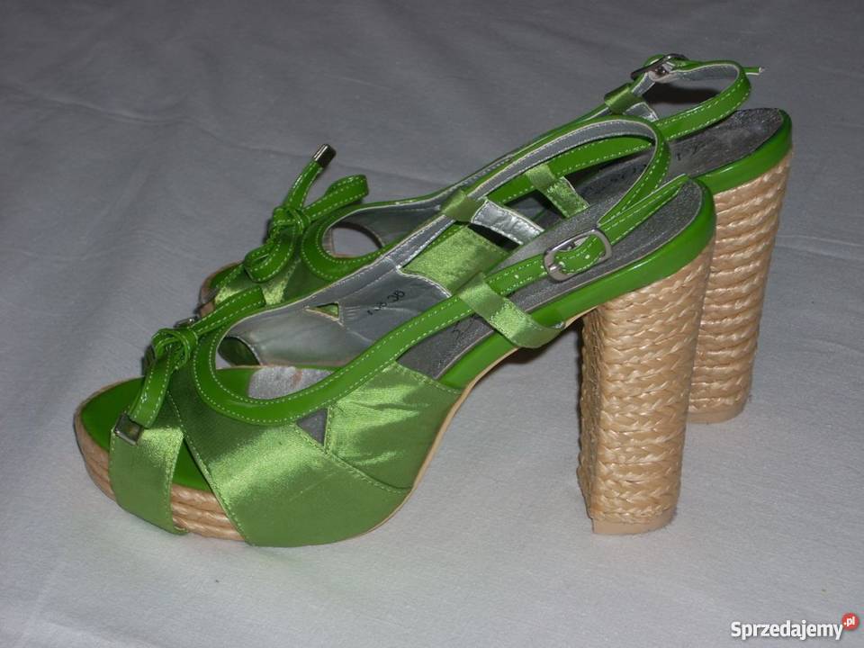 Eleganckie buciki platforma espadryle j NOWE 36 Sandały i klapki małopolskie Nowy Sącz