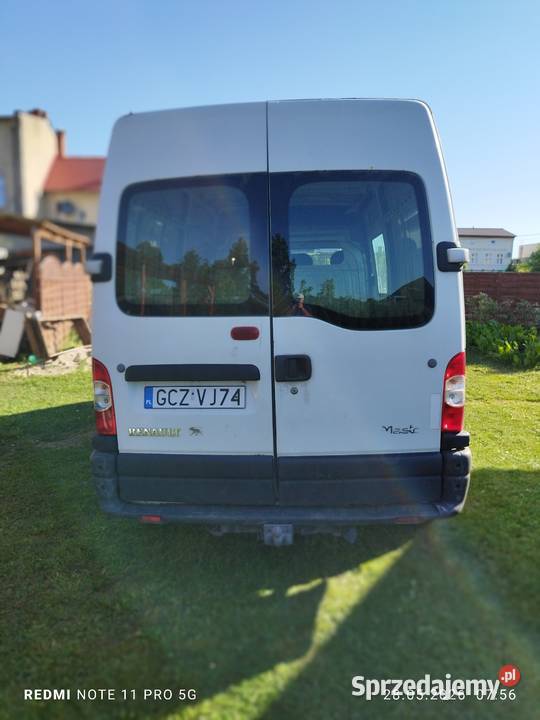 Sprzedam renault master furgon h2l2 376700km Człuchów
