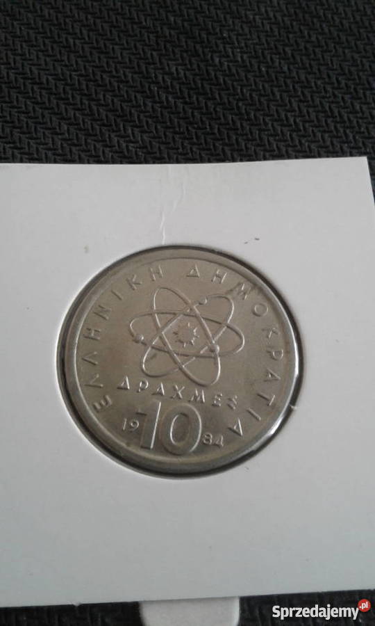 10 Drachm 1984 r Grecja wielkopolskie Konin