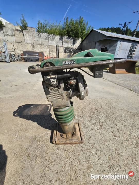 Skoczek ubijak Wacker BS602 sprawny dwusuwowy Rok produkcji 2010 małopolskie Mszana Dolna