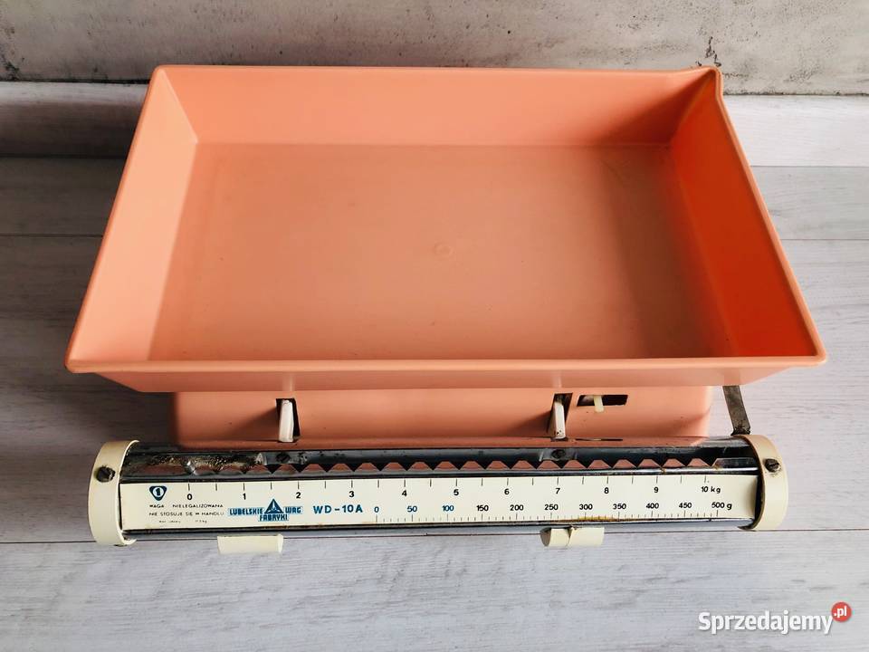 Kultowa waga kuchenna Lubelskie Fabryki Wag PRL