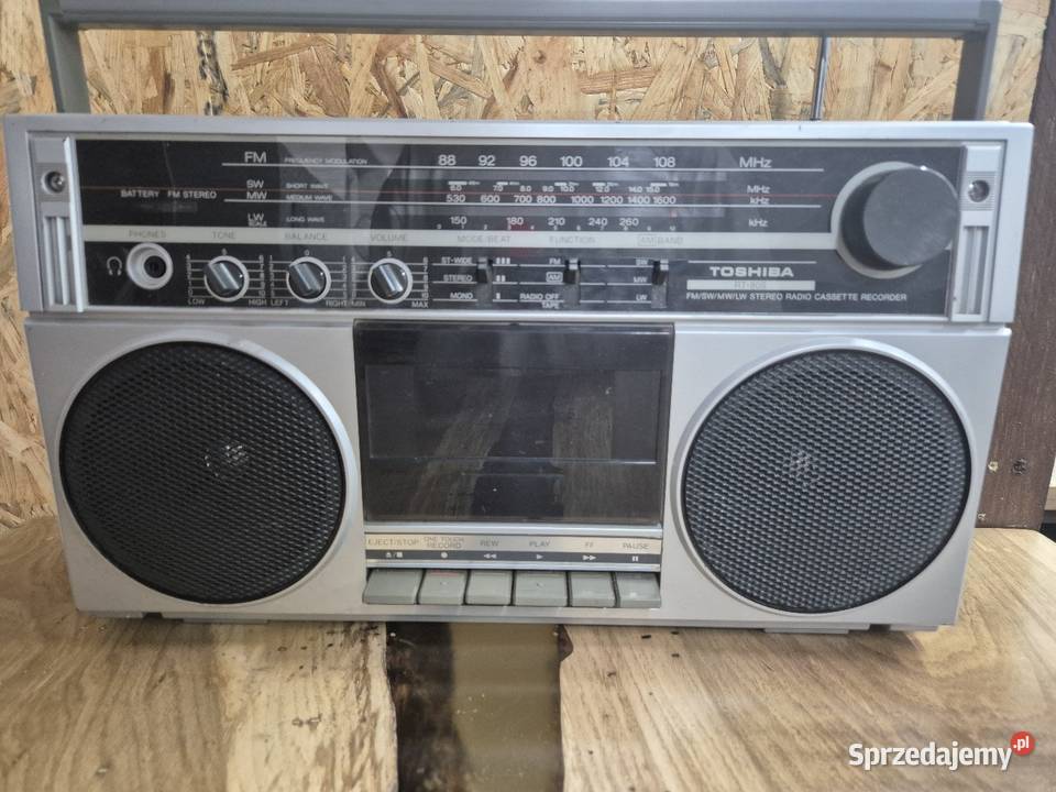 Radio kasetowe Toshiba rt80s