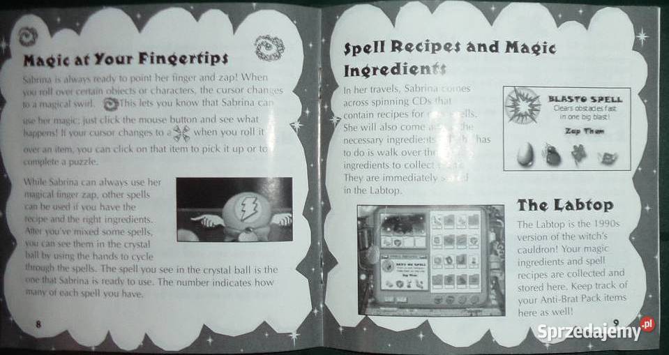 Sabrina nastoletnia czarownica the teenage witch Komputerowe PC Rzeszów