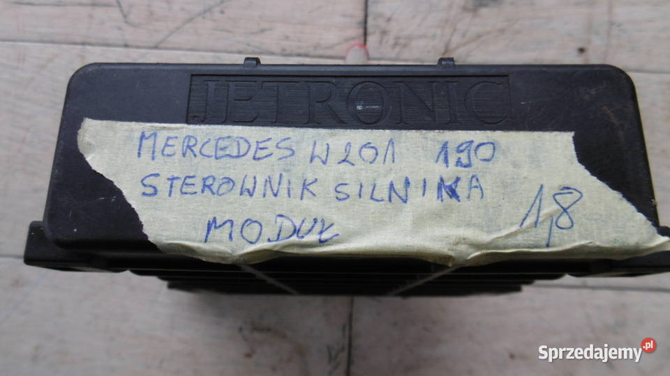sterownik silnika moduł mercedes 190 w 201 18 Rok produkcji 2000 Układ elektryczny Namysłów