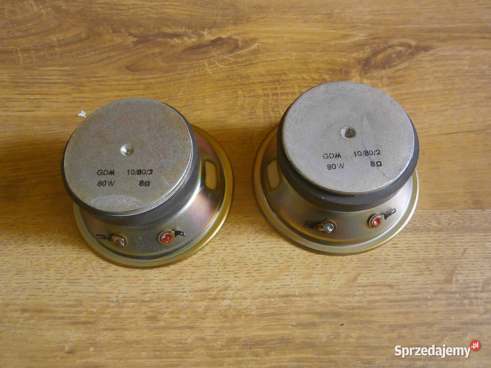 Głośniki GDM 10802 8ohm Tonsil do regeneracji 2 łódzkie Łódź