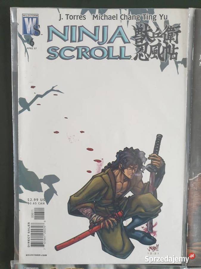 Manga Ninja Scroll 4 komiksy Marvel USA Gdynia