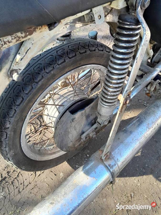 Mz ts 250 z kolekcji do remontu na części Świerzawa