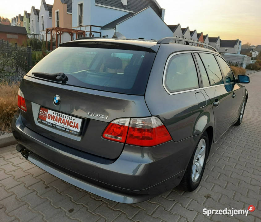 BMW 525 25i 218 NAVI SKÓRA MANUAL Rata600zl E60 Śrem sprzedam