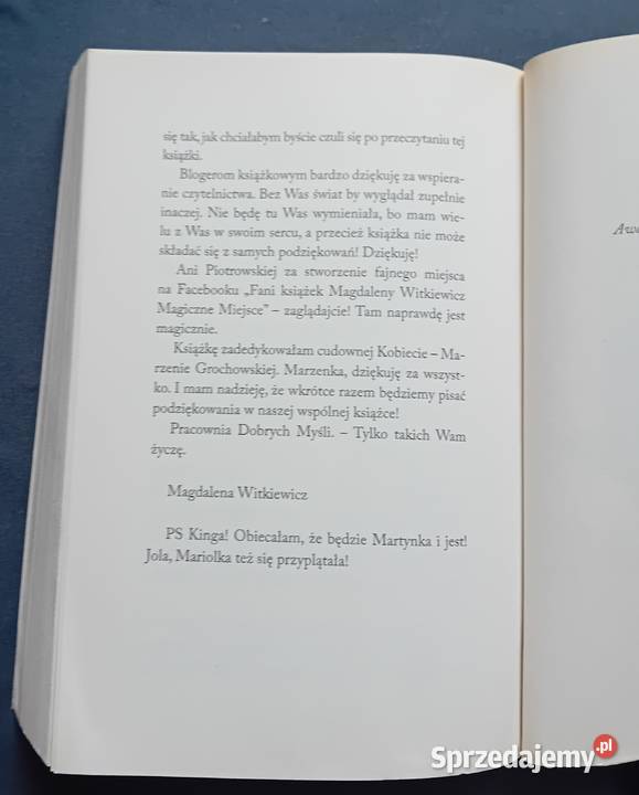 Magdalena Witkiewicz Pracownia dobrych myśli Koźminek