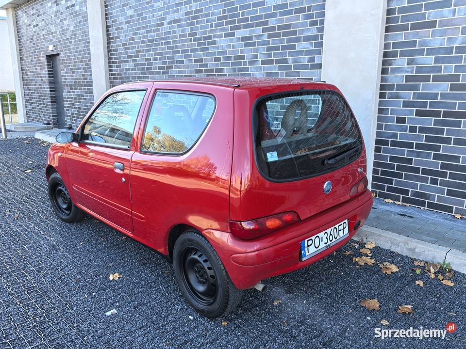 Fiat Seicento 11 GAZ 2007 Model 600 Salon Polska wielkopolskie Poznań