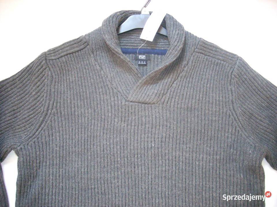 Gruby Sweter FF męski Ciepły Nowy XL Nowy Sącz