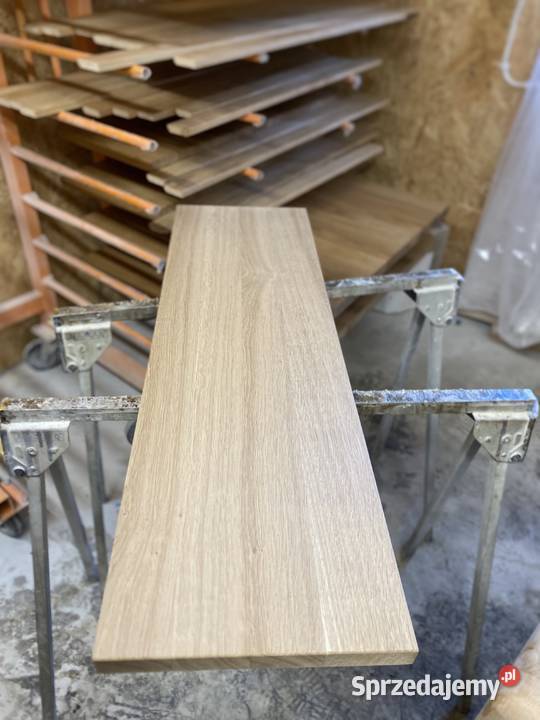 Dębowe stopnie schodowe 10032 styl loft i