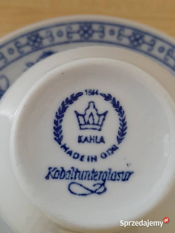 Serwis kawowy Kahla Kobaltunterylaur Bogatynia sprzedam