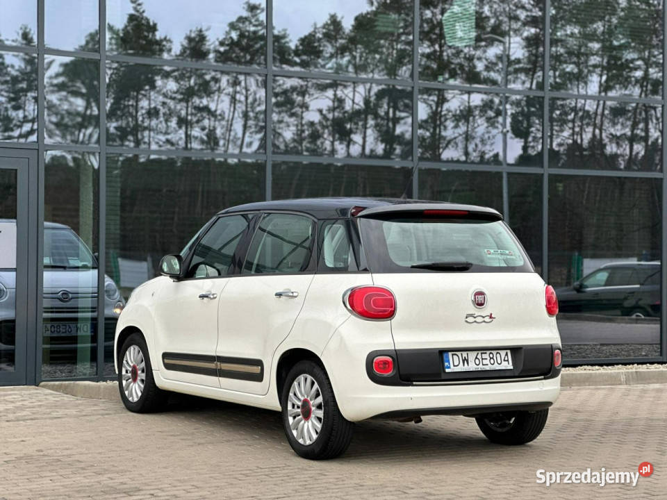 Fiat 500L 2kplkół 1Ręka SalonPL Bluetooth Klima gniazdo USB Kąty Opolskie