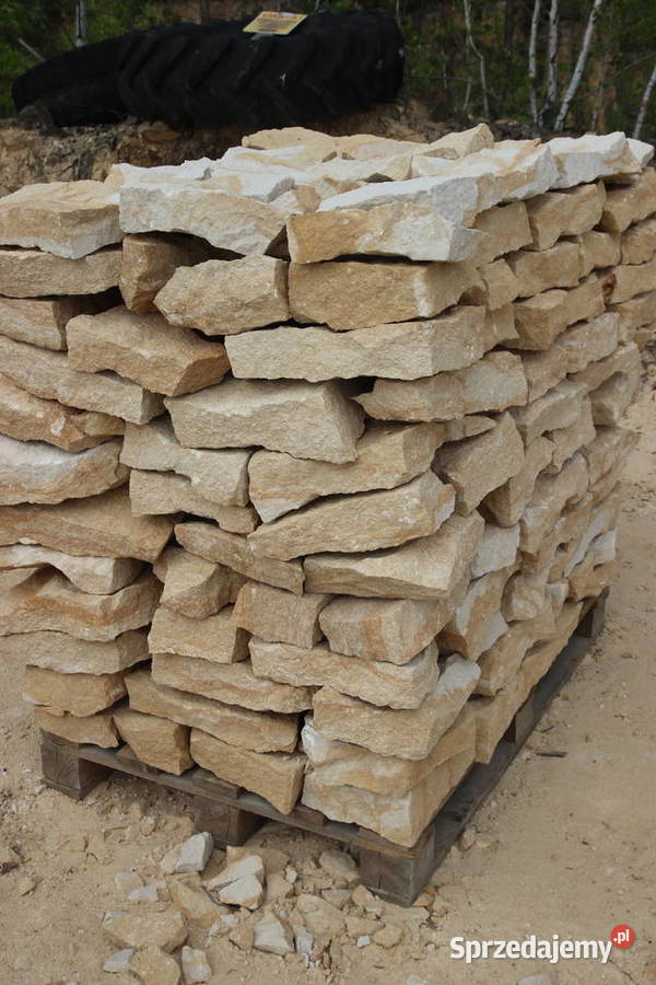 CIOSANY KAMIEŃ NA PALETACH łódzkie Zgierz sprzedam