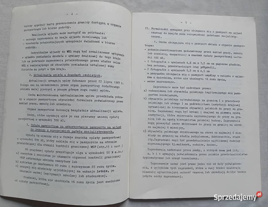 Broszura Informacja turystów wyjeżdżających Koźminek