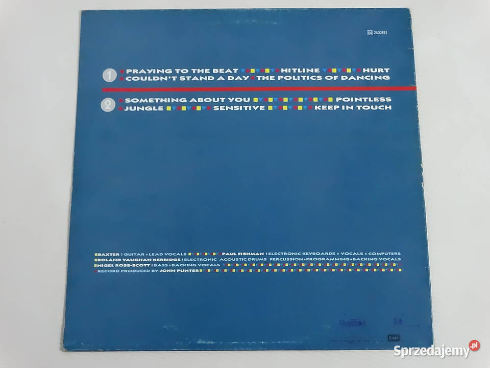 REFLEX The Politics Of Dancing Płyta Winylowa LP płyta winylowa Biłgoraj