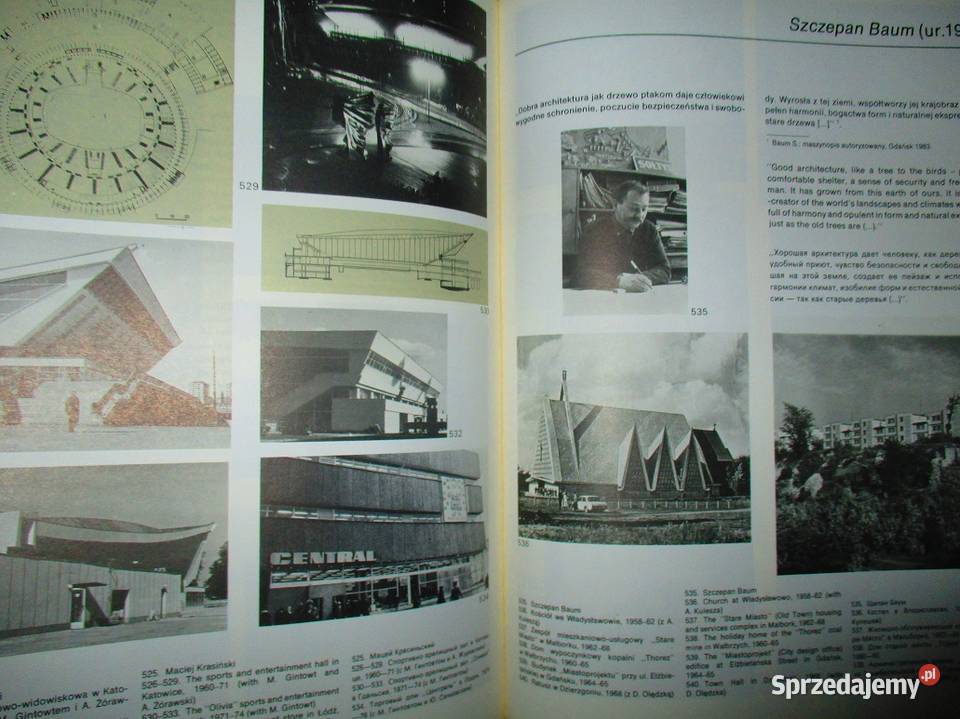 Współczesna architektura polskaNowa architektura Książki naukowe i popularnonaukowe Łódź