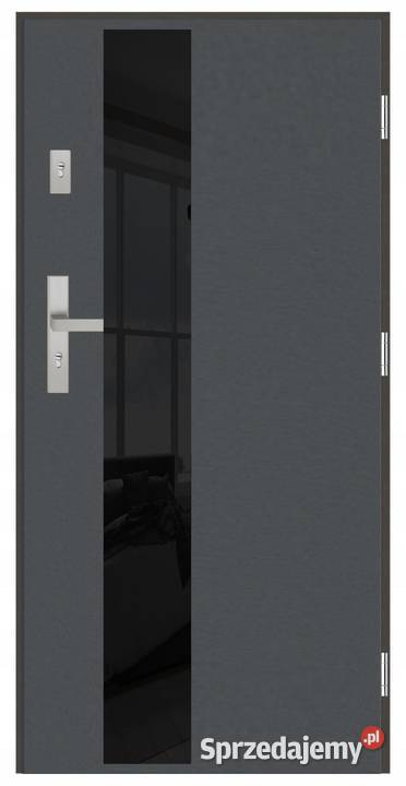 Drzwi wejściowe 72 mm SA3 GLASS PEŁNE PREMIUM Ciemniewo