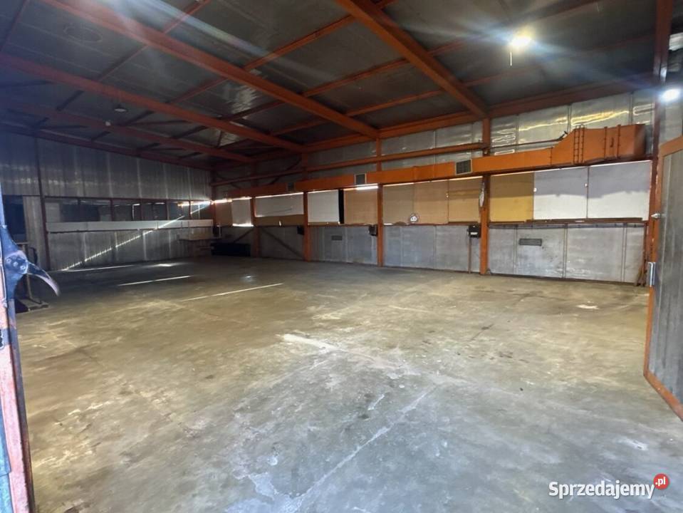 Hale magazynowe biuro o pow770 m2 działka 2640 wielkopolskie Przeźmierowo