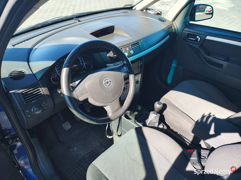 Opel Meriva 16Benzyna Serwisowana niebieski Zarszyn