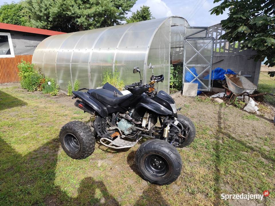 Quad Bashan 200cc zarejestrowany do przejrzenia elektryczny starter kujawsko-pomorskie Dębowiec