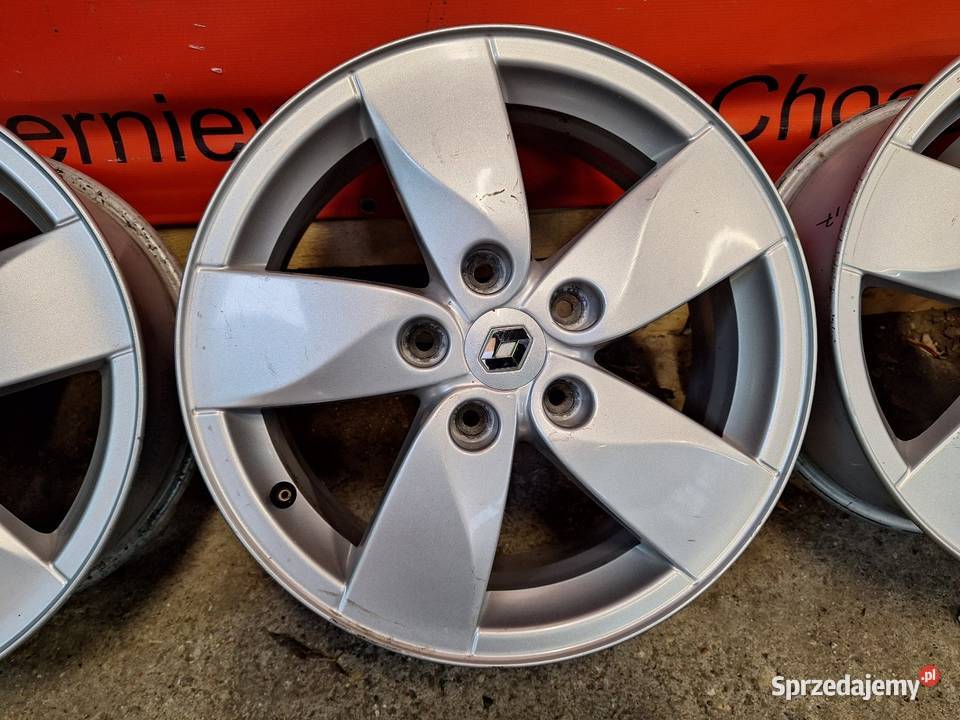 Alufelgi 5x1143 16 ET47 RENAULT Scenic Duster aluminiowe Choceń sprzedam