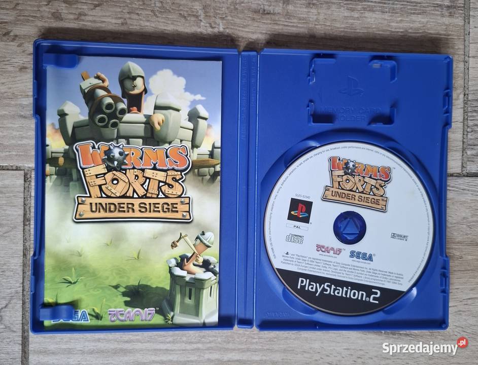 Gra Worms Forts Under Siege 2 PlayStation 2 mazowieckie