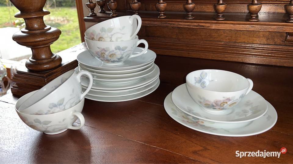 Filiżanka z talerzykiem Rosenthal Thomas Bavaria Gdańsk