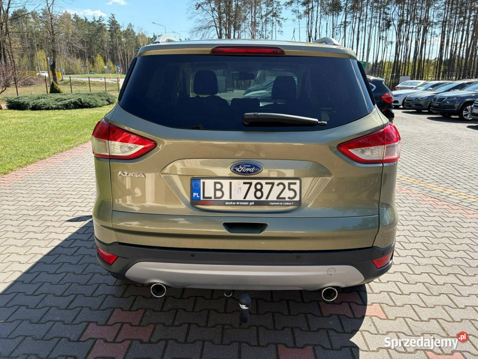 Ford Kuga 20 TDCI 150 Półskóry Wymieniony światła do jazdy dziennej Lipówki