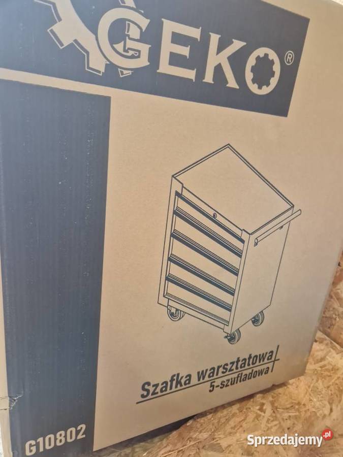 Szafa NARZĘDZIOWA GEKO 78 x 62 5 Szuflad Zamek Głogowa