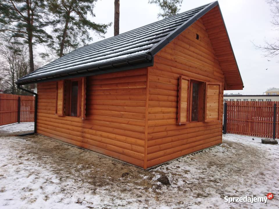 Półbal imitacja bala deski elewacyjne obiciowe Łódź