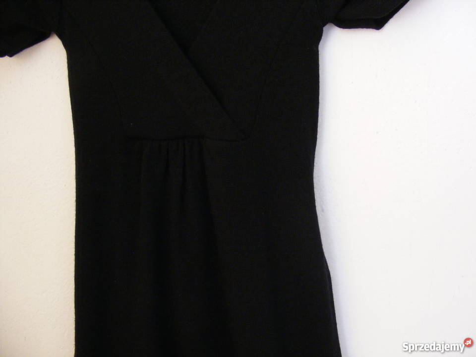 Sukienka włoska czarna bawełniana rozmiar 36 Oborniki Śląskie sprzedam